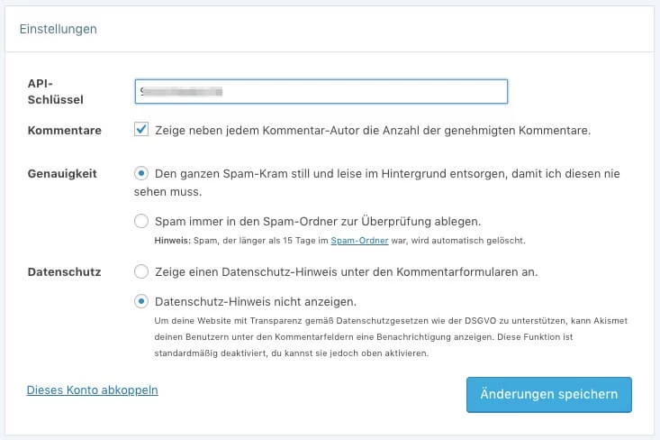 Alles wunderbar, der Spam wird ab jetzt still und leise bekämpft